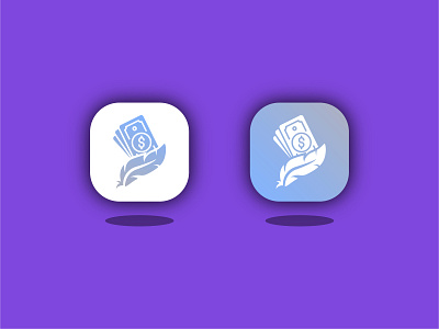 FeatherPay payment application logo deisgn app app icon app logo branding design flat graphic design logo minimal