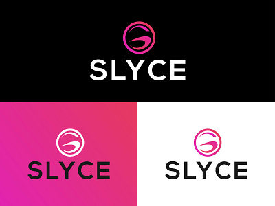 SLYCE logo of Golf apparel company app icon app logo apparel logo branding design flat golf apparel logo golf logo graphic design logo minimal