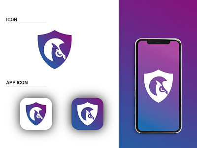 El Doredo VPN App logo app icon app logo branding design el doredo flat logo minimal monogram security app logo ui vpn app logo