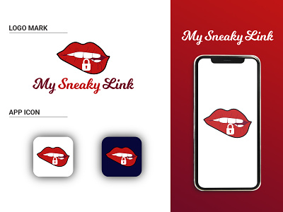Secret Dating app logo abstract app icon app logo branding dating app logo design flat icon design logo minimal monogram secret dating
