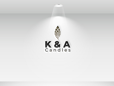 K&A candle luxury logo