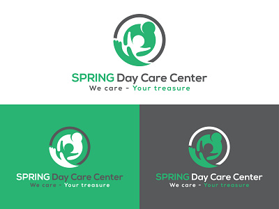 Day care logo app icon app logo branding design flat illustration logo minimal ui vector