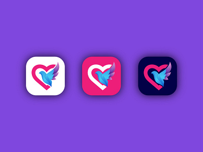 Freedom Dating app logo app icon app logo branding design flat graphic design illustration logo minimal ui vector