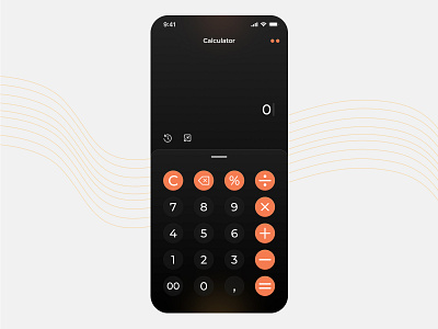 Daily UI #004 Calculator 3d animation app branding calculate calculator calculatorapps daily ui dailyui design graphic design illustration logo motion graphics typography ui ux vector