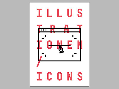 ILLUSTRATIONS / ICONS Booklet booklet icons illustration illustrator