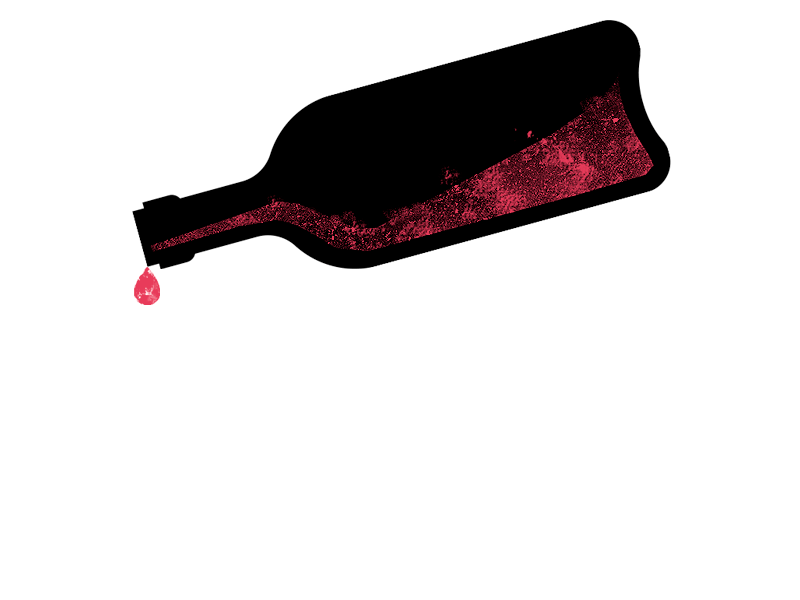 Dripping Wine Bottle