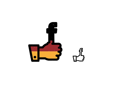 Facebook Like Icon - Germany