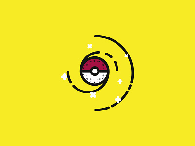 Curved Ball - Pokemon Go ball curved go pokemon pokémon pokémon go yellow yellow team