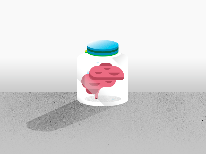 Brain Jar By Jens Amende On Dribbble