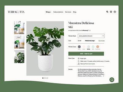 Daily UI 012 - E-commerce shop