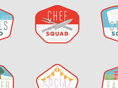 Easton Park Squad Goals branding design iconography illustration vector