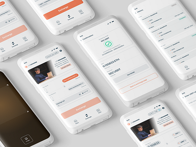 Decentralized Exchange App Mobile Design