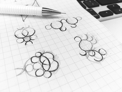 Logotrys logo sketch