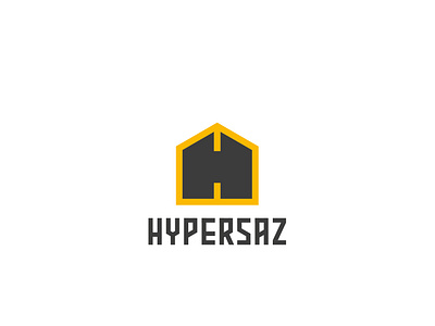 HYPERSAZ brand branding design graphic design logo logo design logotype minimal لوگو لوگو دیزاین لوگوتایپ