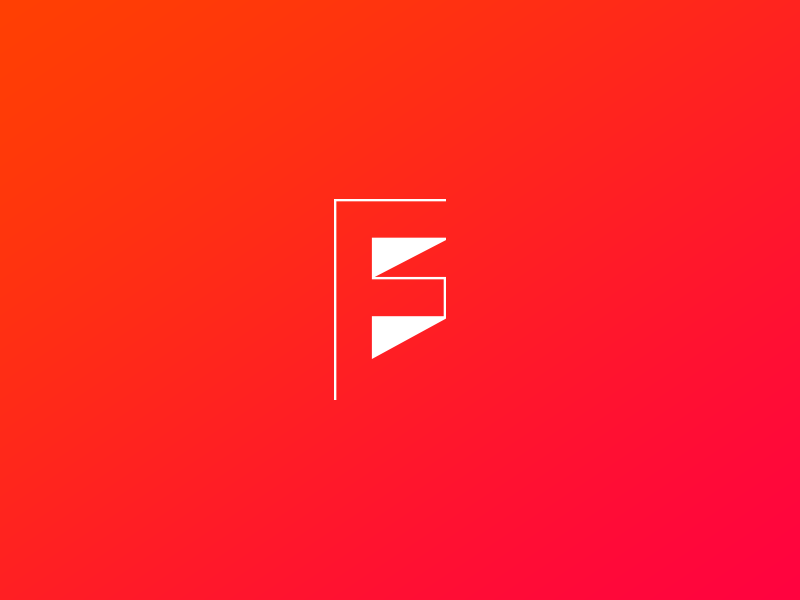 Experimental × FS monogram 02 letter typography fs monogram exploration experimental