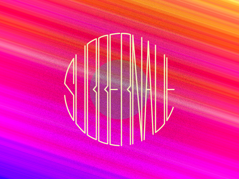 Experimental × SUBBERNAUT medal patch coin experimental exploration circle typography subbernaut
