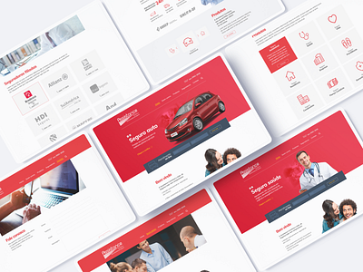 Assistance Insurance Website insurance ui design ux website