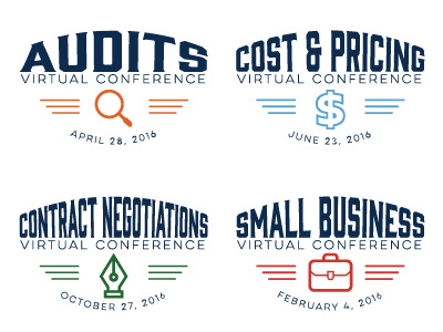 Virtual Conference Logos conference icon icons logo logo type typography