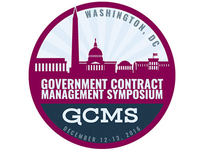 GCMS Logo badge collateral conference logo skyline washington dc