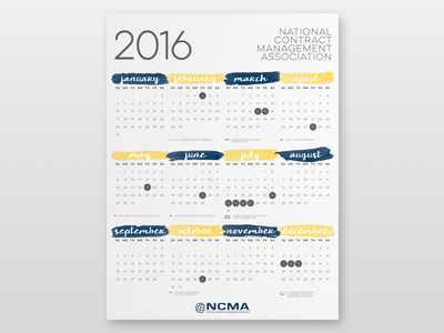2016 Wall Calendar