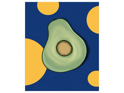 Avocado adobe fresco avocado food fruit illustration vegetable