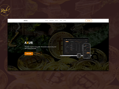 Web Design App Cryptocurrency