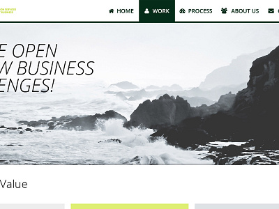 Website Redesign company design modern organization responsive ui web