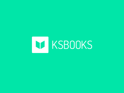 Logo KSbooks books brand branding logo