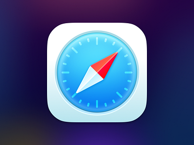 Safari App Icon for Big Sur