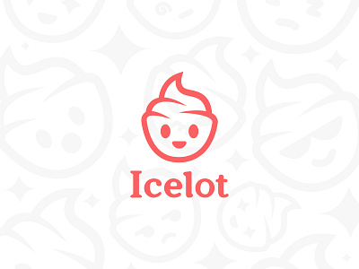 Icelot - Logo & Branding brand identity branding design food food company frozen yogurt graphic design ice cream ice cream branding ice cream logo illustration illustrator logo logo design minimalistic ui vector visual identity yogurt yogurt branding