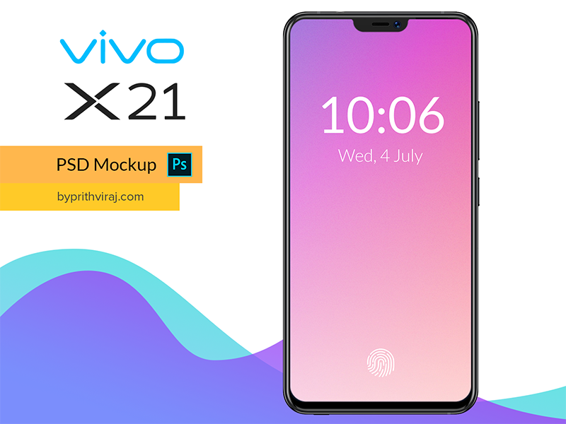Free Vivo X21 Mockup vivo x21 smartphone vivo free mockup freebie download photoshop psd mockup phone mockup mockup free