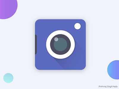 A camera icon app icon camera camera icon concept icon illustration