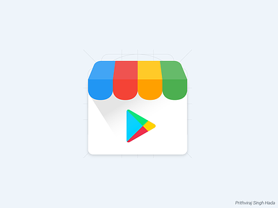 Play Store Icon android icon app icon google icon iconography material design play store play store icon