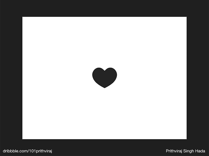 Heart Animation - Download by Prithviraj Singh Hada on Dribbble