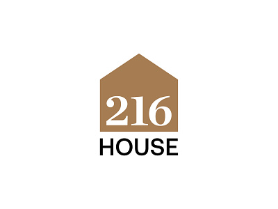 216 House Hotel Istanbul logo design