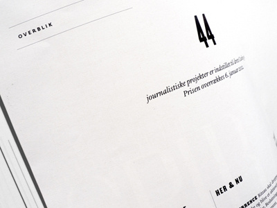 Journalisten Magazine journalisten magazine typography