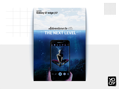 The Next Level - Samsung Galaxy 7 branding design
