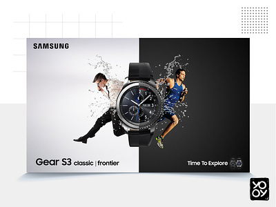 Samsung Gear S3 branding design