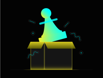 Chess Icon Unboxing dark theme design graphic design illustration logo mobile app ui ux ui uxui
