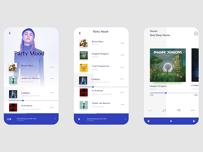 Music Player design ui