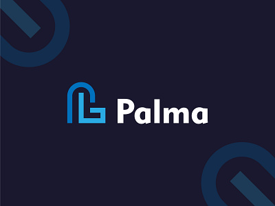 Palma Logo design adobe illustrator branding design flat icon illustration illustrator logo minimal ui