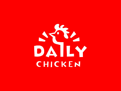 Daily Chicken logo design 3d adobe illustrator animation branding design flat graphic design icon illustration illustrator logo minimal motion graphics ui