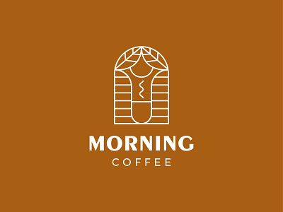 morning coffee logo design 3d adobe illustrator animation branding design flat graphic design icon illustration illustrator logo minimal motion graphics ui