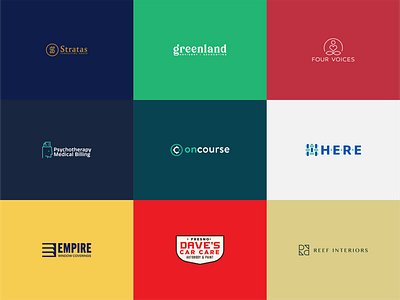 Logofolio Services and Consultancies identity designer logo logofolio