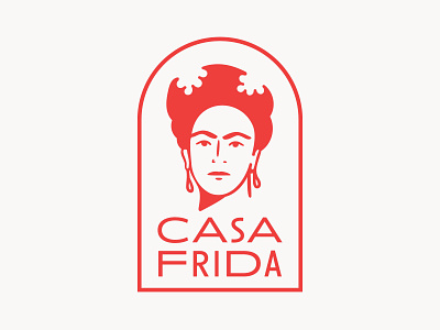 Casa Frida frida logo mexican restaurant