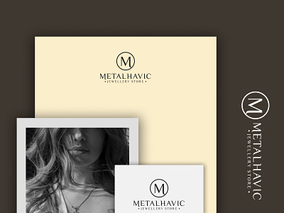 Metal Havic brand design brand identity branding design flat graphic design illustration logo logodesign minimal typography vector