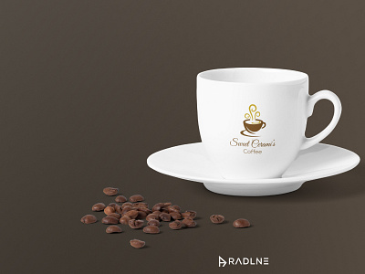 Sweet Cerami's Coffee Branding brand design brand identity branding design flat graphic design logo logodesign minimal typography