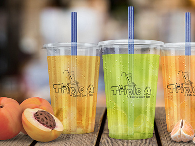 Triple A Cafe & Juice Bar Logo Design