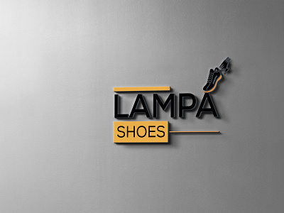 Lampa Shoes Logo Design brand design brand identity branding design logo logodesign minimal