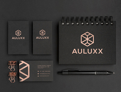 AULUXX Logo Design brand design brand identity branding design graphic design illustration logo logodesign minimal